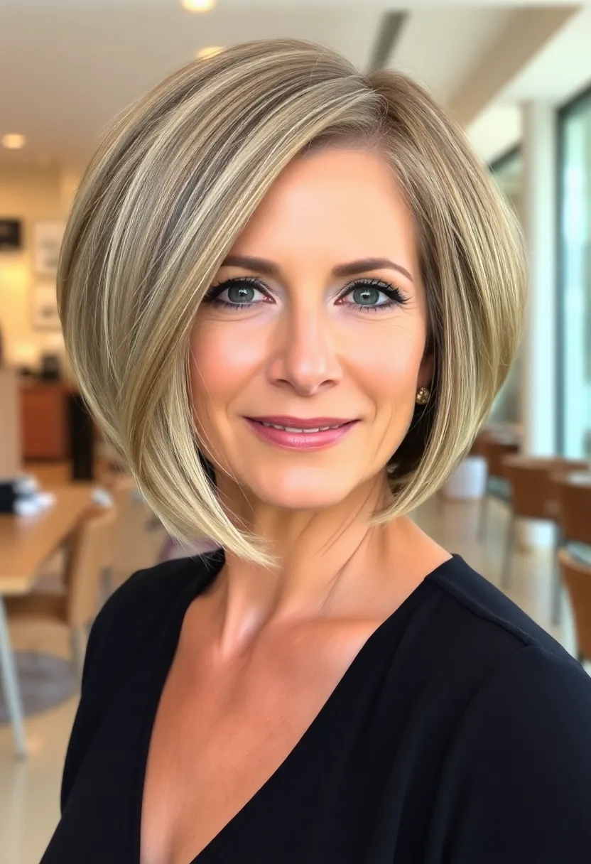 Chic Side-Swept Bob