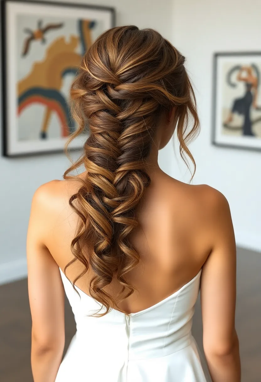 Half Up Boho Braid