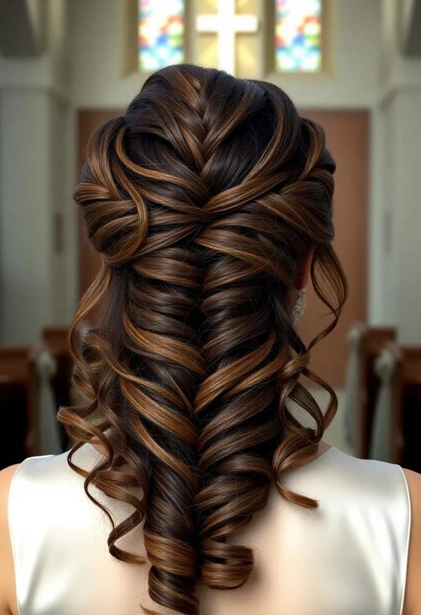 Half Up French Braid