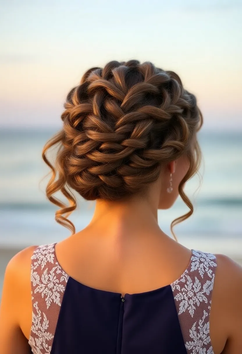 Half Up Zig Zag Braid