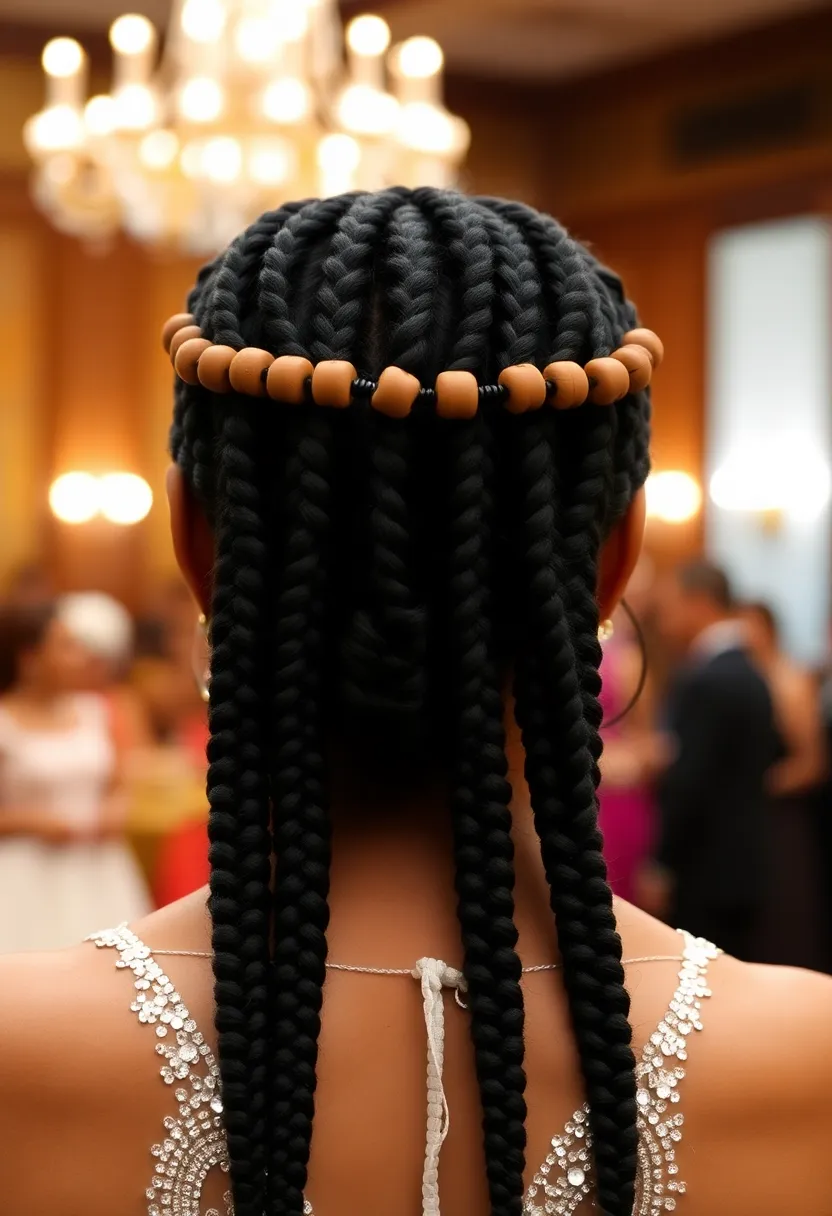 Beaded Cornrow Accents