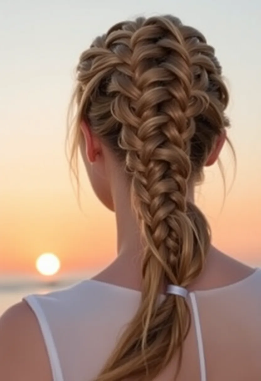 Double Dutch Braid Pony