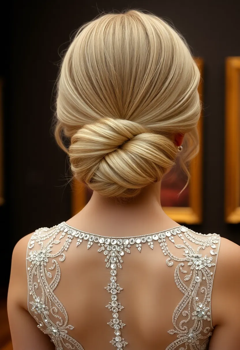 Silk Wrap Half Updo