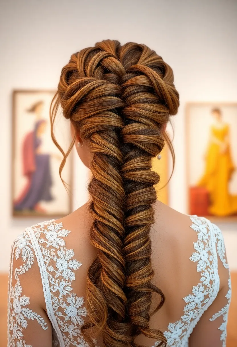 Tribal-Inspired Wrap Braid