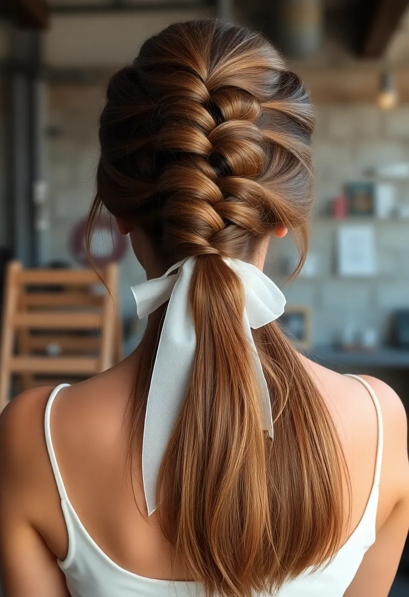 Voluminous Bubble Ponytail