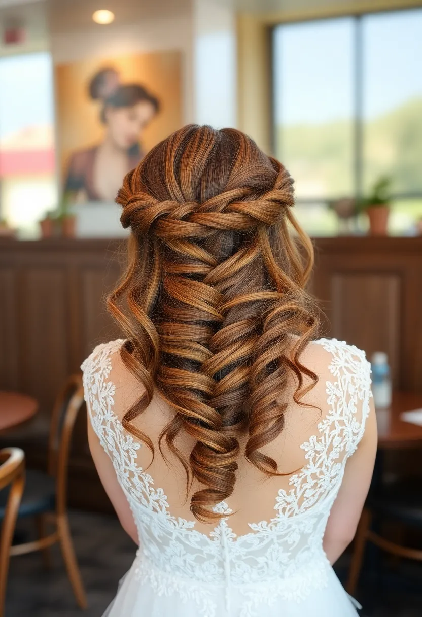 Half Up Chain Braid