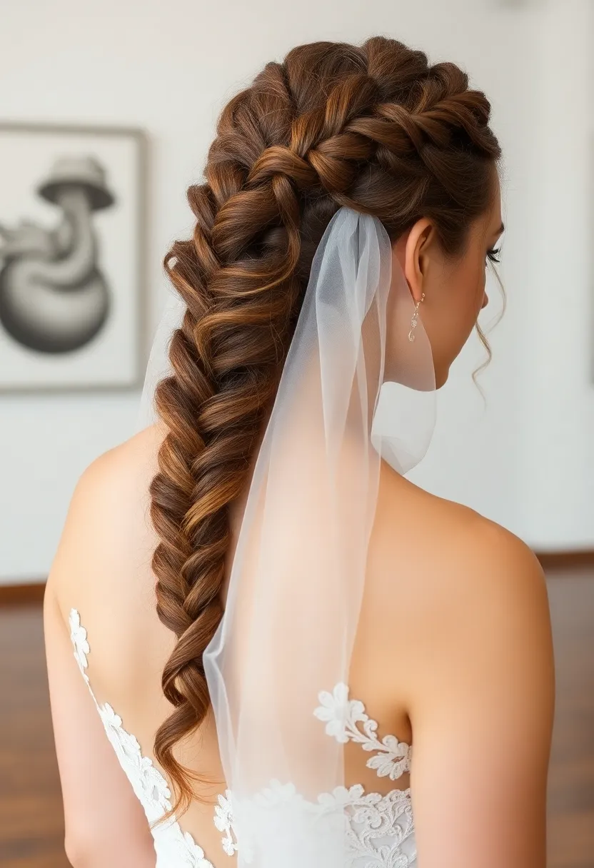 Half Up Lace Braid