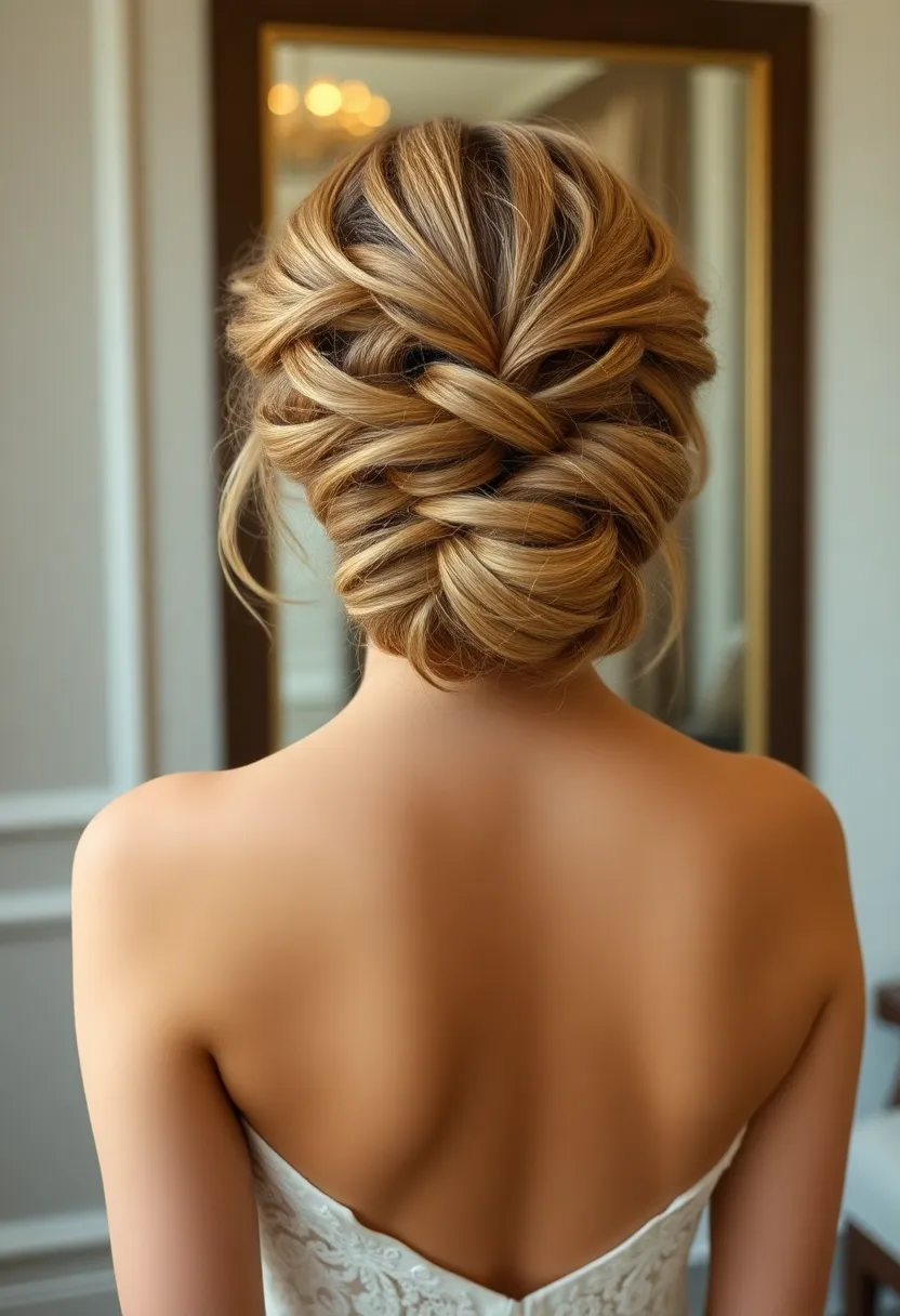 Twisted Half Updo