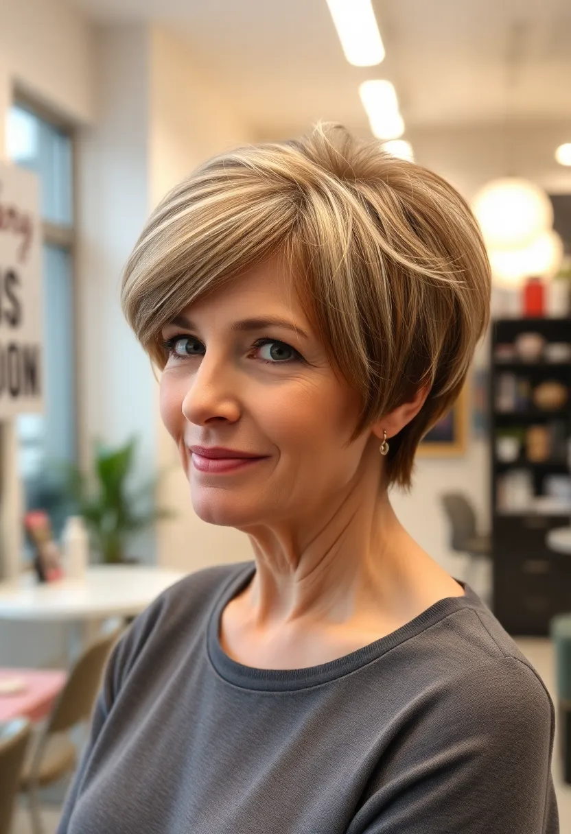 Bold Side-Swept Pixie