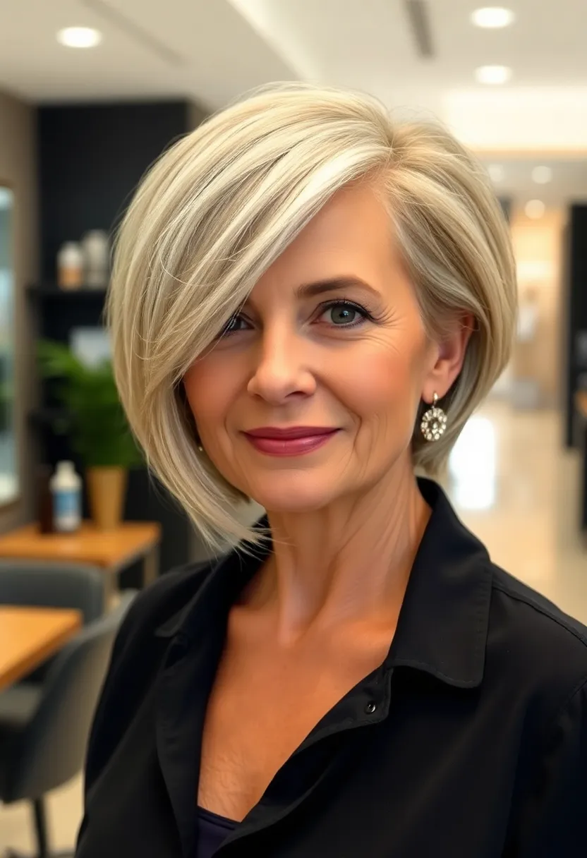 Chic Side-Part Bob