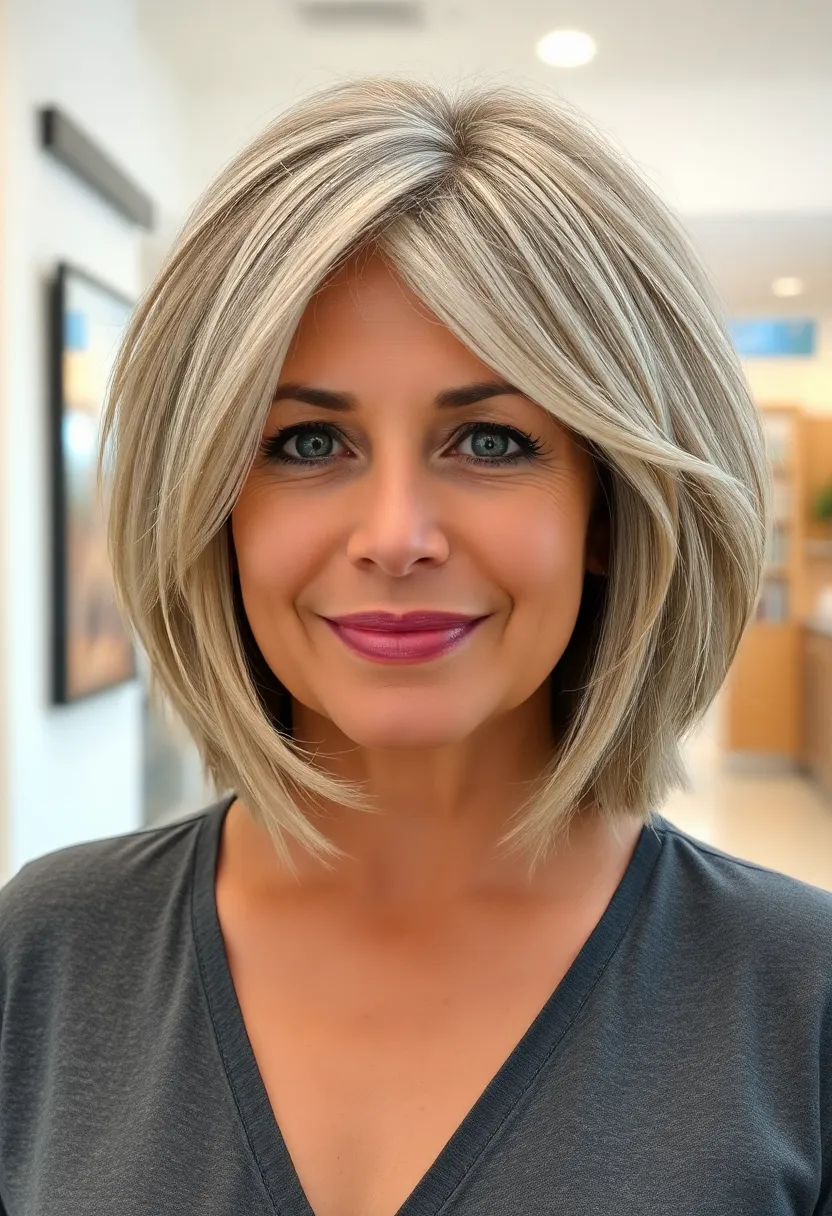 Unique Asymmetrical Bob