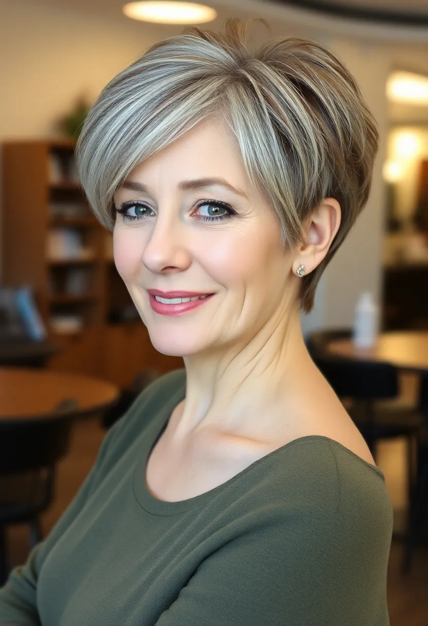 Versatile Pixie with Side Part