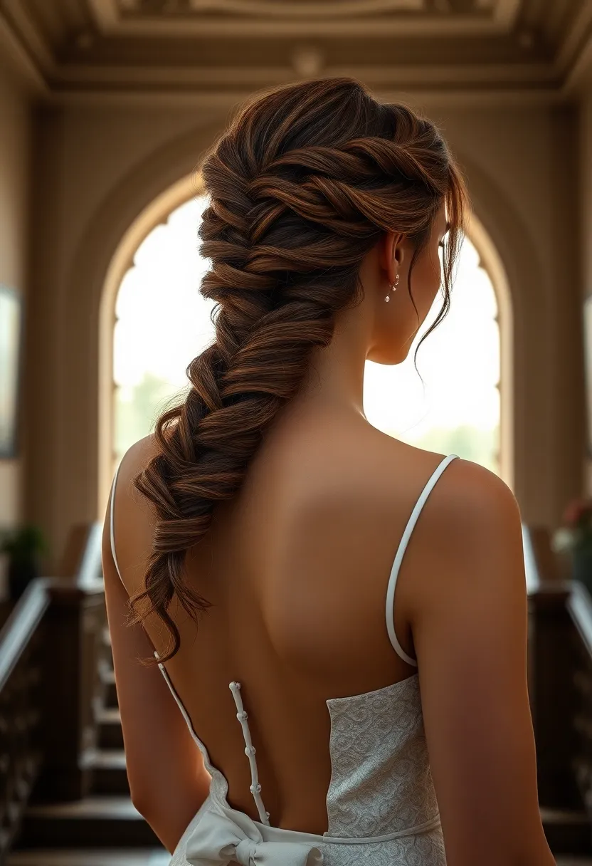 Braided Half-Up Style