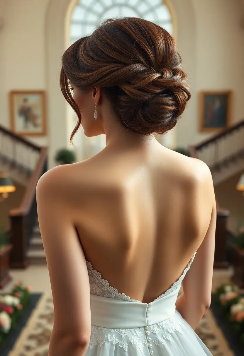 Side-Swept Updo