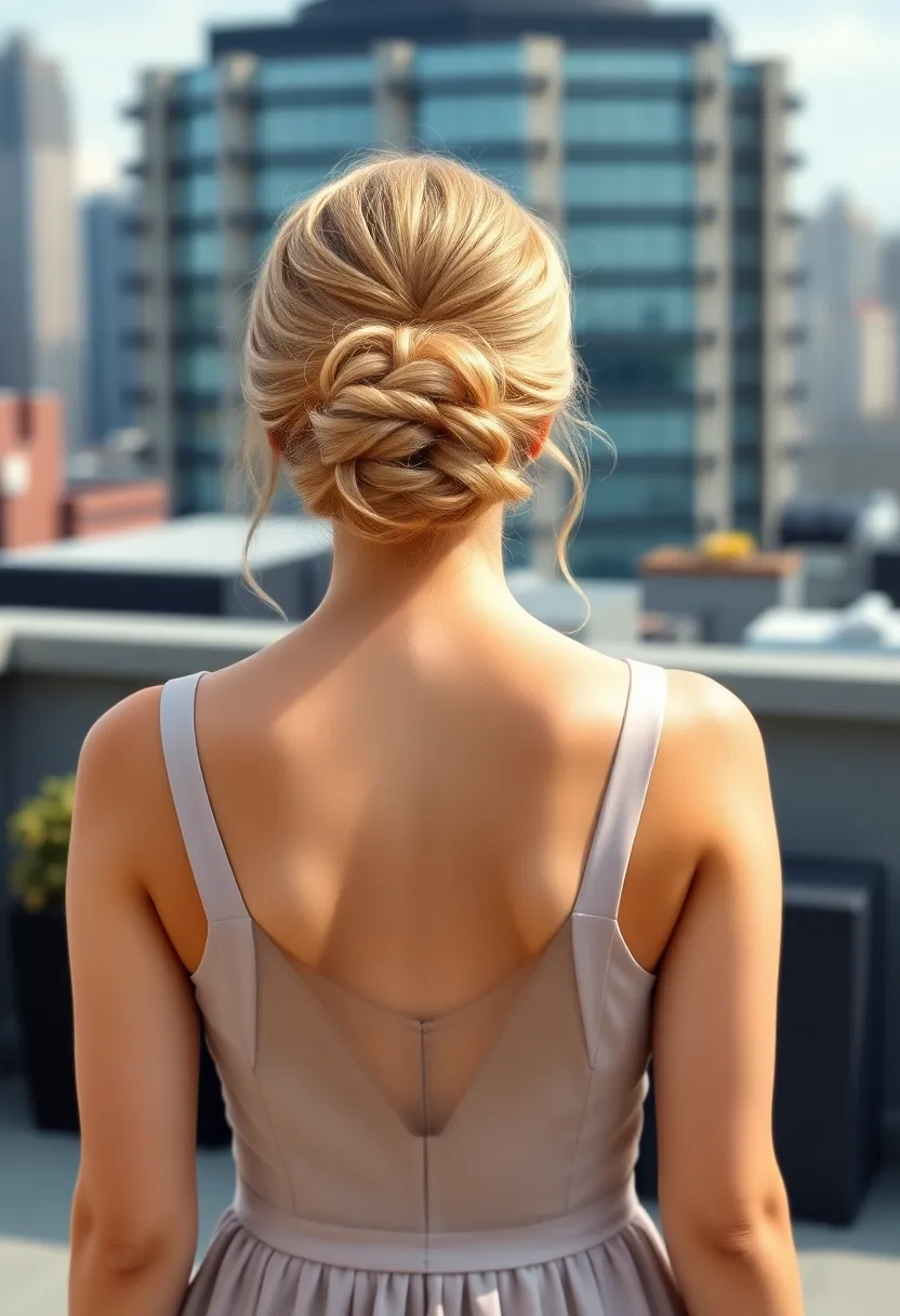 Half Up Messy Bun