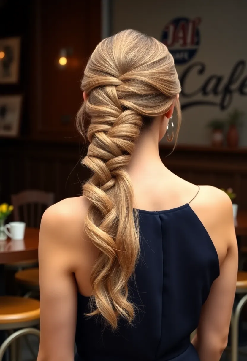 Half Up Sleek Ponytail