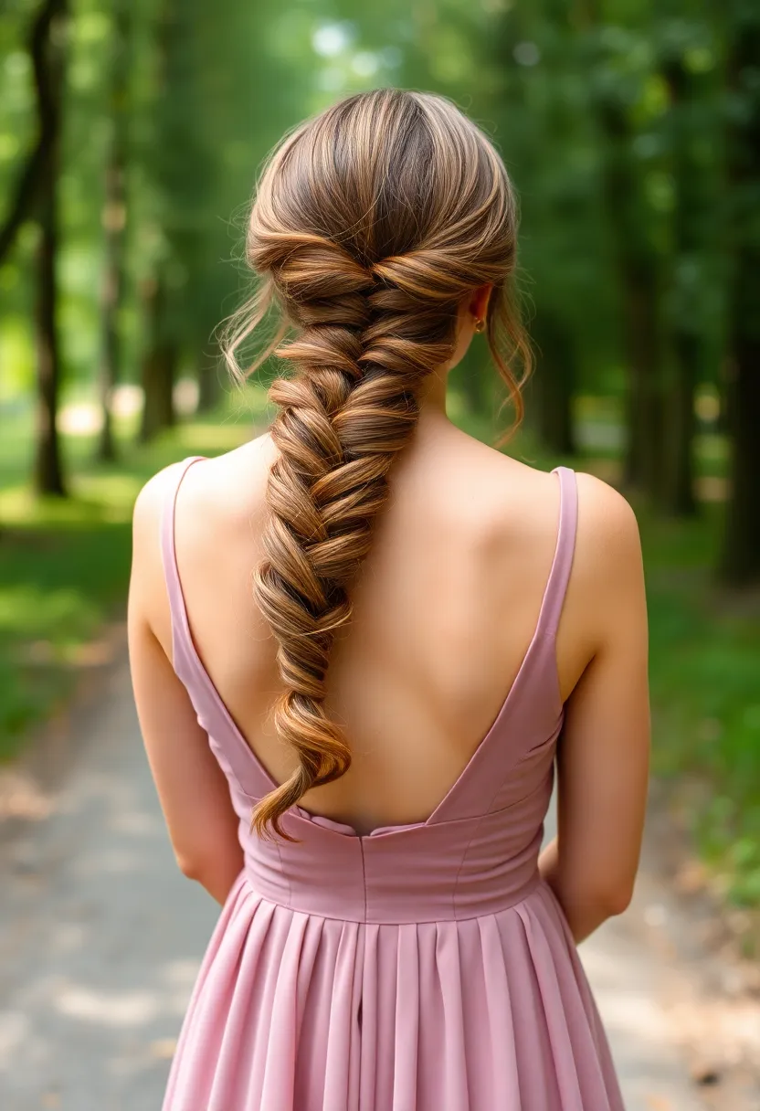 Half Up Soft Braid