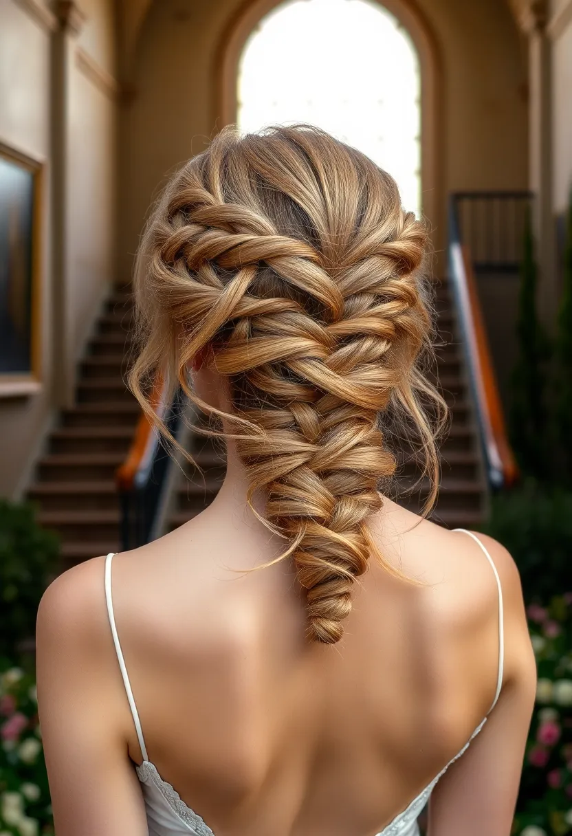 Braided Half-Updo