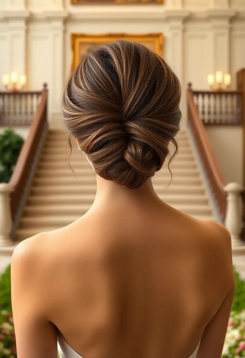 Twisted Low Bun